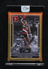 2022-23 Panini One and One Legends Gold /10 Clyde Drexler #177 HOF 10b8