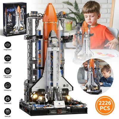Space Shuttle Klemmbausteine, 2226 Teile Space Shuttle Modell, Space Spielzeug