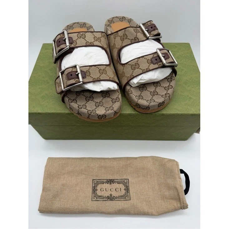 GUCCI GG サンダル Gucci Gg Sandals In Men's Sandals & Flip Flops for sale | eBay