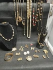 Vintage To Modern Signed/Unsigned Costume Jewelry Lot Crown Trifari And More!