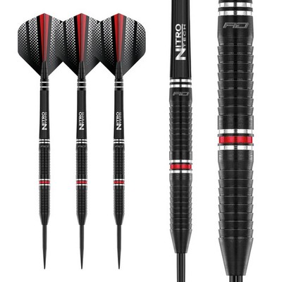 ダーツ DESEAR Red Dragon Razor Edge ZX-95 95% Tungsten Steel Tip Darts - 26