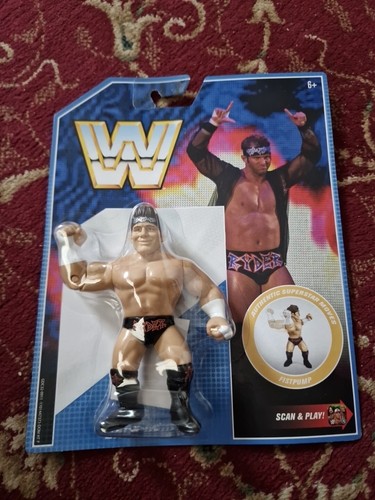 WWE MATTEL RETRO SERIES 8 ZACK RYDER WRESTLING ACT...