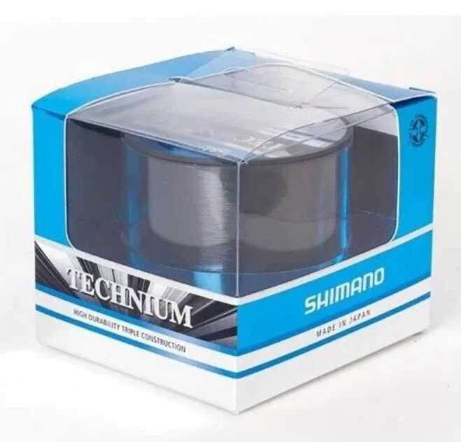 Línea de pesca Shimano Technium INVISITEC, 15 lb, 0,380 mm, 790 m, hecha en Japón Foto 2 de 2