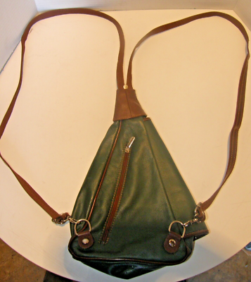?? Italian Artisan Dina Unisex Luxury Handmade Genuine Soft Leather Backpack Italian Artisan Dina Unisex Luxury Handmade Genuine Soft  main image 2