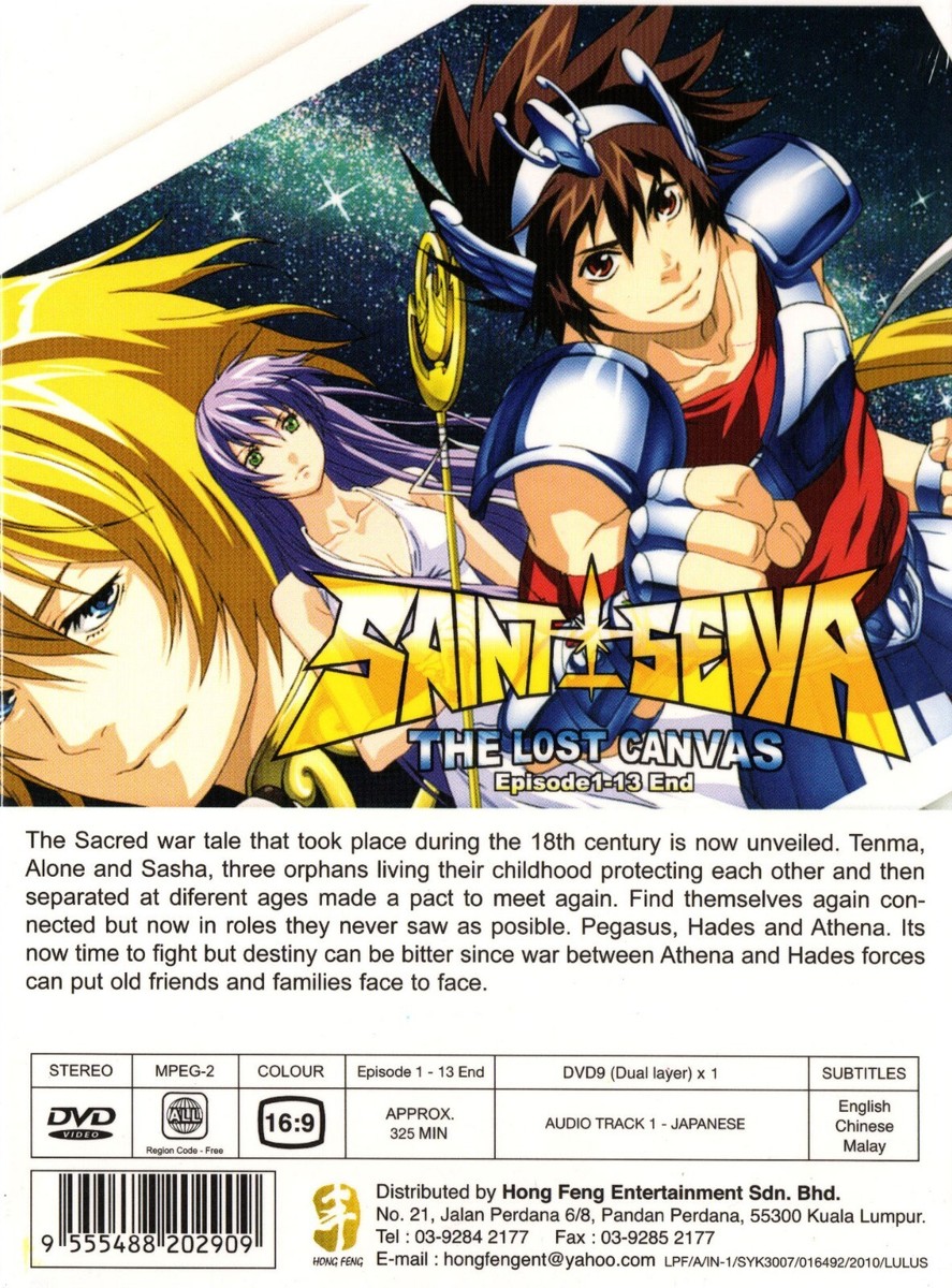 ANIME* DVD SAINT SEIYA THE LOST CANVAS VOL.1-13 END ENGLISH