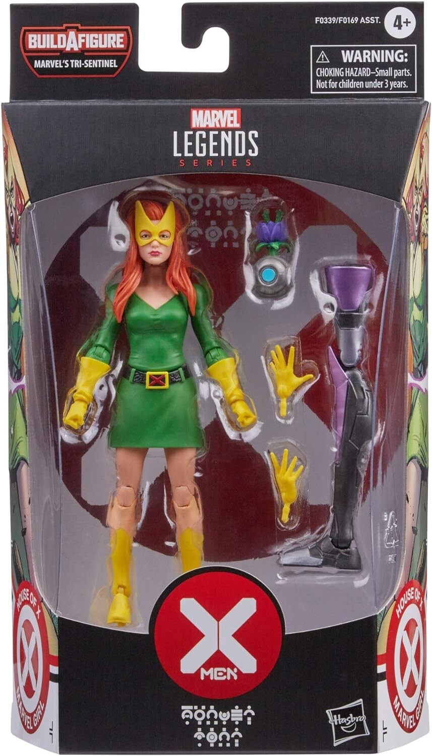 Marvel Hasbro Legends Series X-Men 6-inch Collectible Jean Grey Action Figure