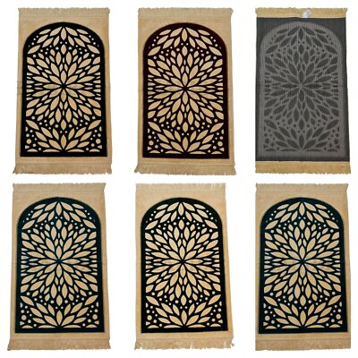 Neu Safa islamisches Blumendesign Gebetsteppich aus der Türkei