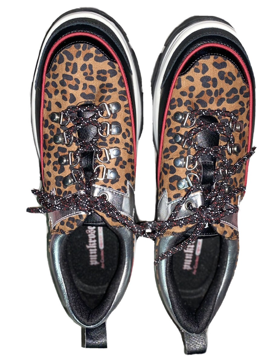 Punkrose Women's Master Shockingly Wild Oxford Black/Leopard