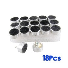 2X 18 Pieces 9.5mm Dia MIC Capsule Electret Condenser miniphones Y1I1 9959