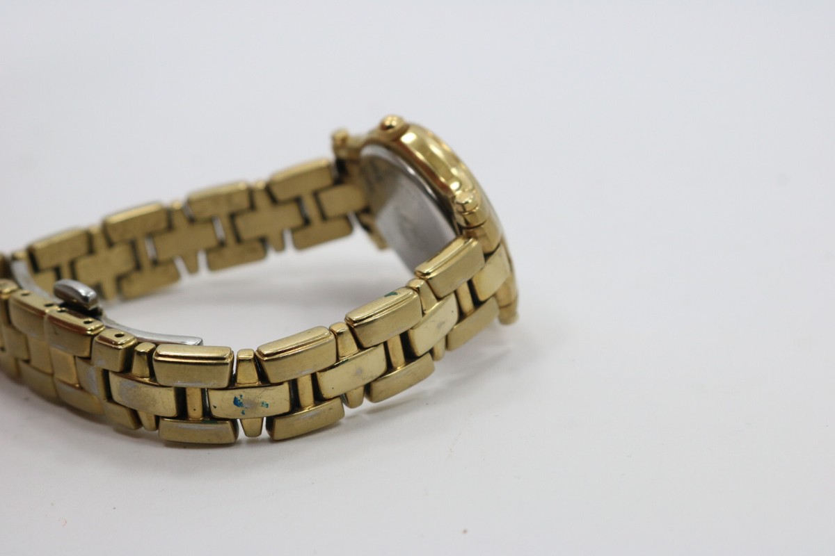 Citizen Eco-Drive MOP Roman Dial Gold Tone Watch E031-S021821 Womens Citizen Eco-Drive e031-s021821 Gold Tone MOP Dial  main image 2