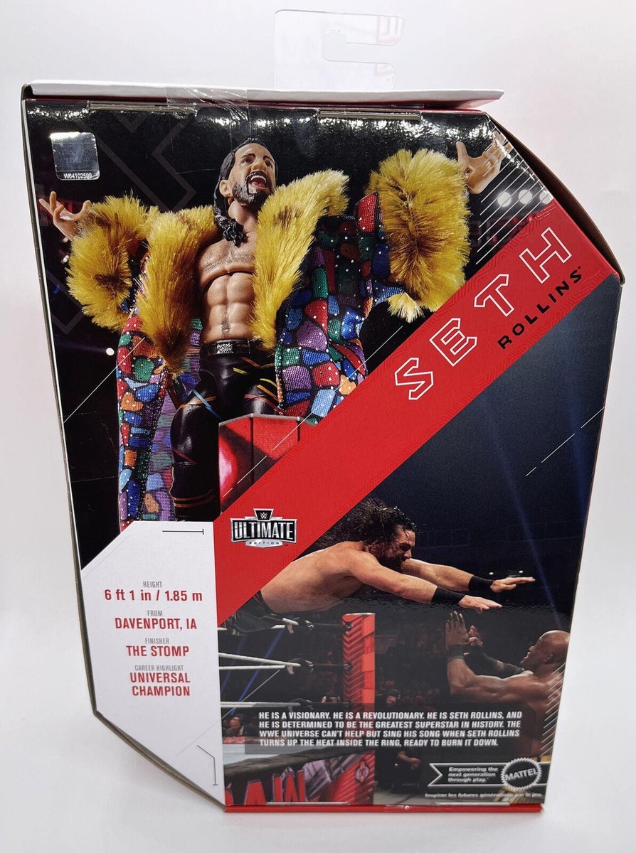 WWE Elite Ultimate Seth Rollins 新品未開封 Seth Rollins (Fire Gear) - Fan TakeOver WWE Ultimate Edition