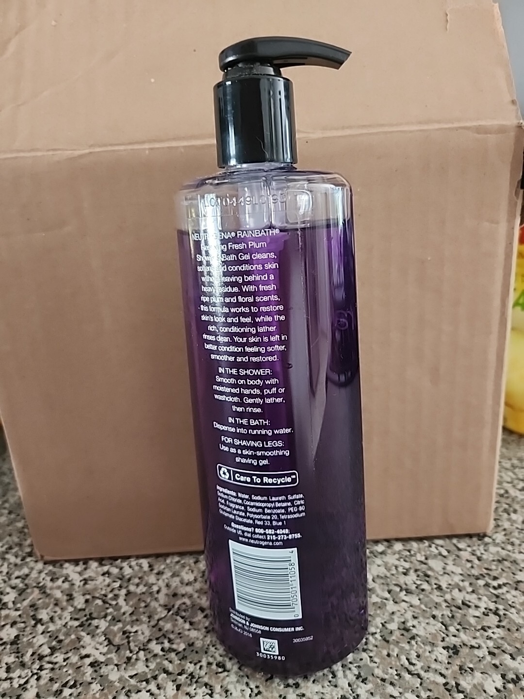 Neutrogena Rainbath Fresh Plum 16 fl oz Women Shower Gel 70501110584 eBay