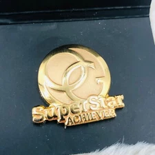 Organo Gold MLM Employee Super Star Achiever Award Magnetic Lapel Pin
