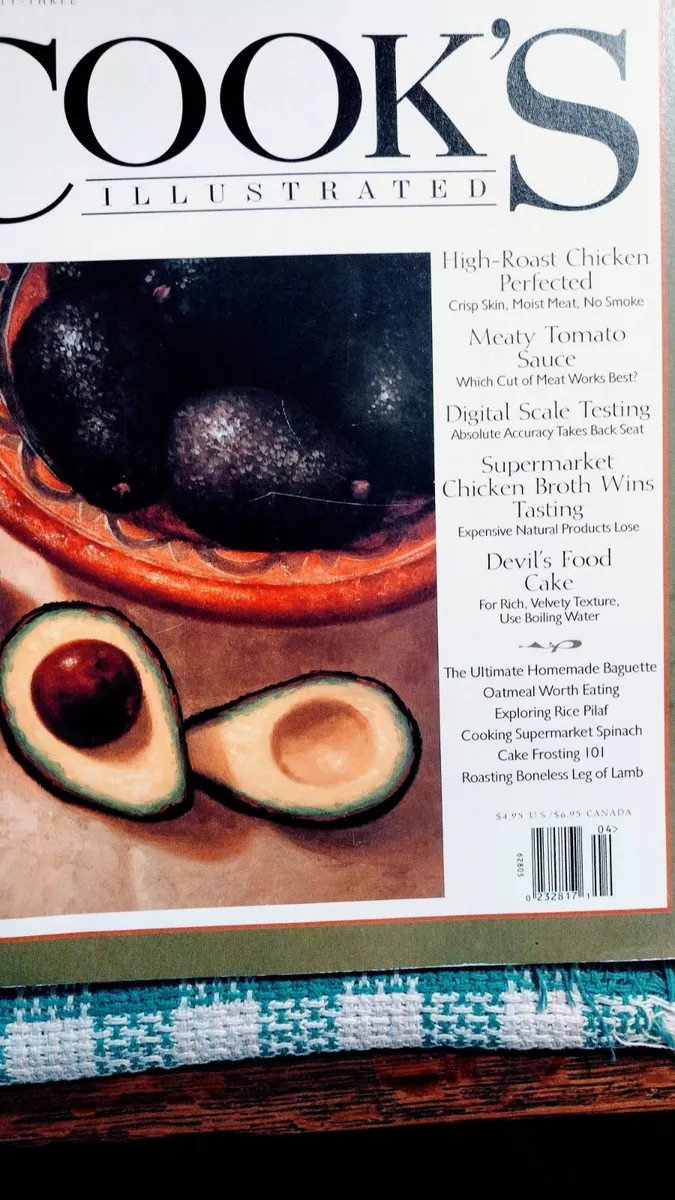 COOK S ILLUSTRATED COOKBOOK MARCH APRIL 2000 eBay