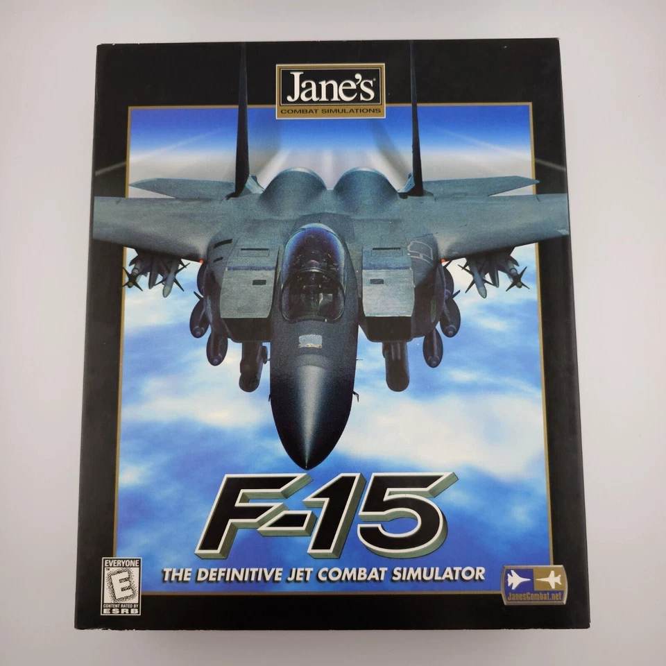 Jane's Combat Simulations: F-15, 1998, Big Box, New & Sealed - Image 2 of 4