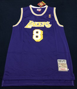 Kobe Bryant 8 Los Angeles Lakers Purple Jersey Classics Size Mens Large Ebay