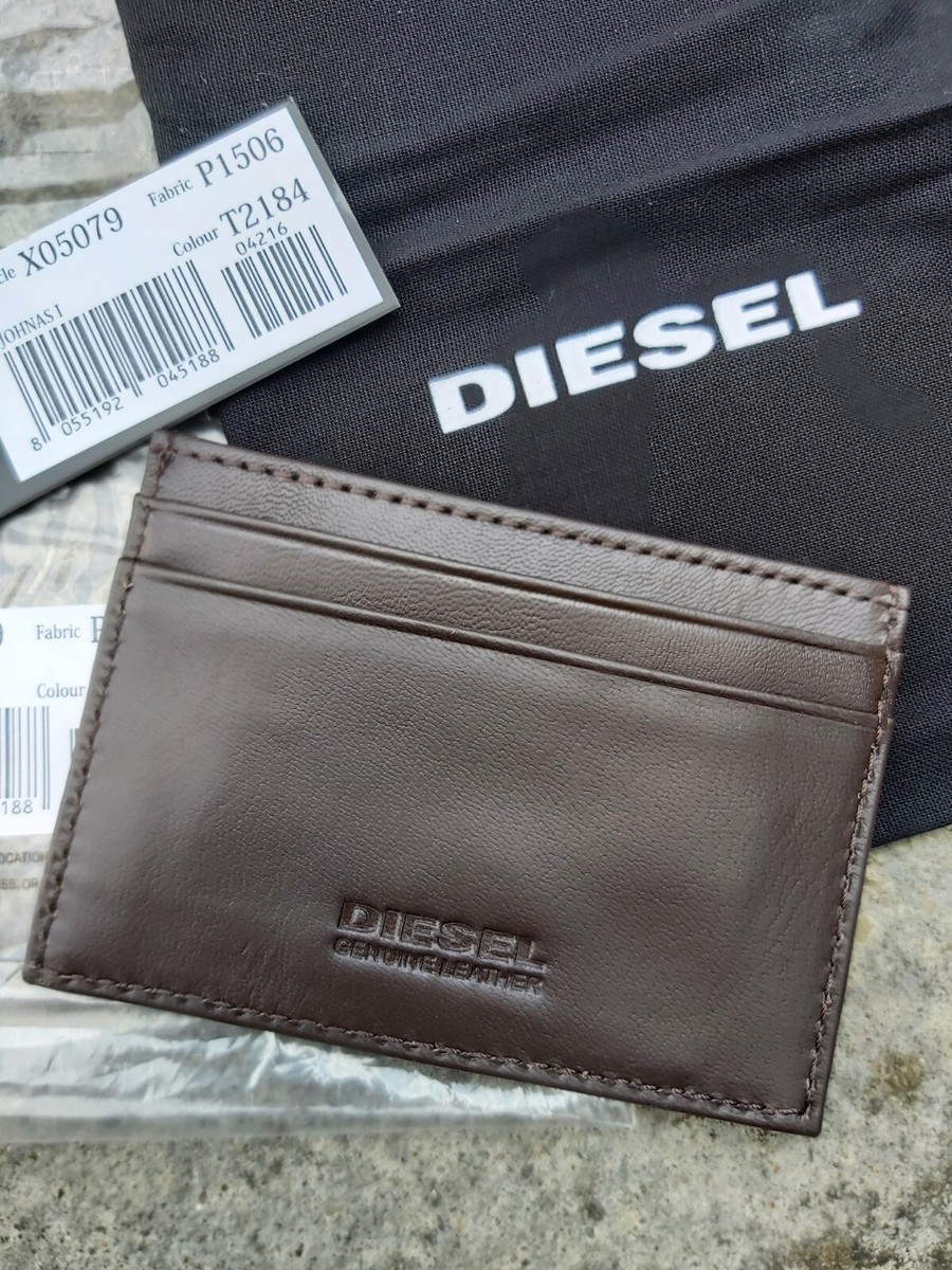 新品未使用 DIESEL REAL LEATHER リベットLOGO ウォレット 新品未使用 DIESEL REAL LEATHER リベットLOGO ウォレット