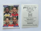 PANINI FOOT LEAGUE 1 2000 2001 STICKER N°344 AC AJACCIO