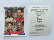Panini Foot League 1 2000 2001 Sticker Nr. 344 AC AJACCIO