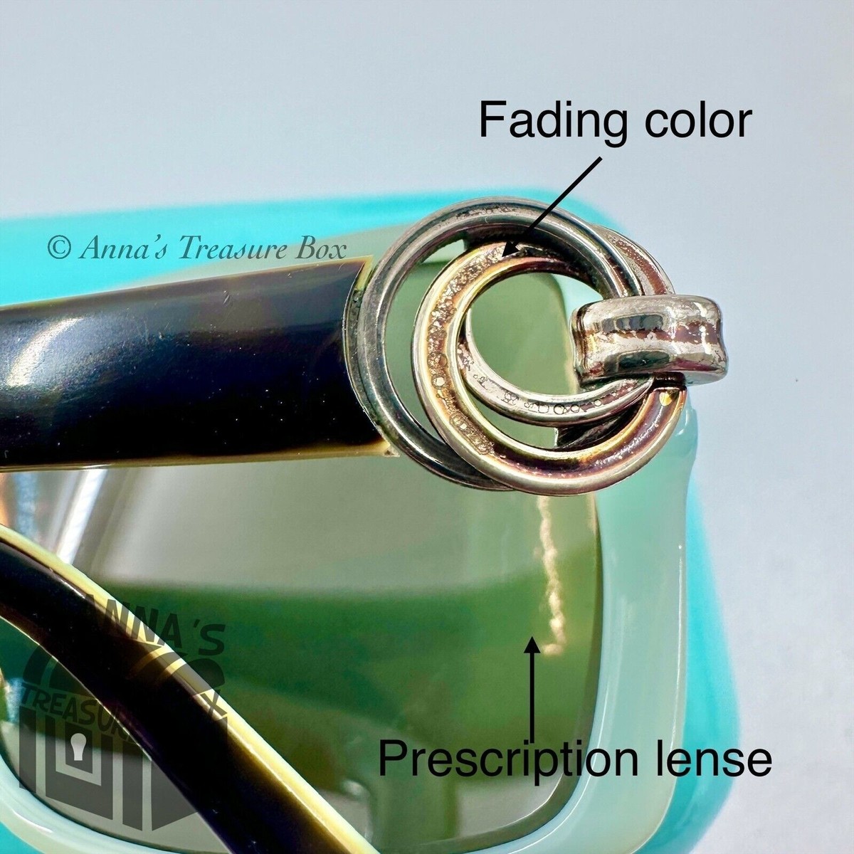 Tiffany & Co. TF 4066 8134/3B 56-16 135 3N Havana/Blue Square