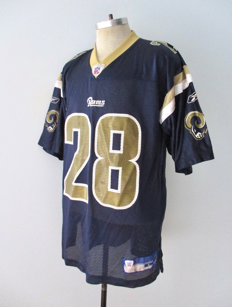 NFL Official No. 38 Reebok blue mesh nylon jersey football shirt