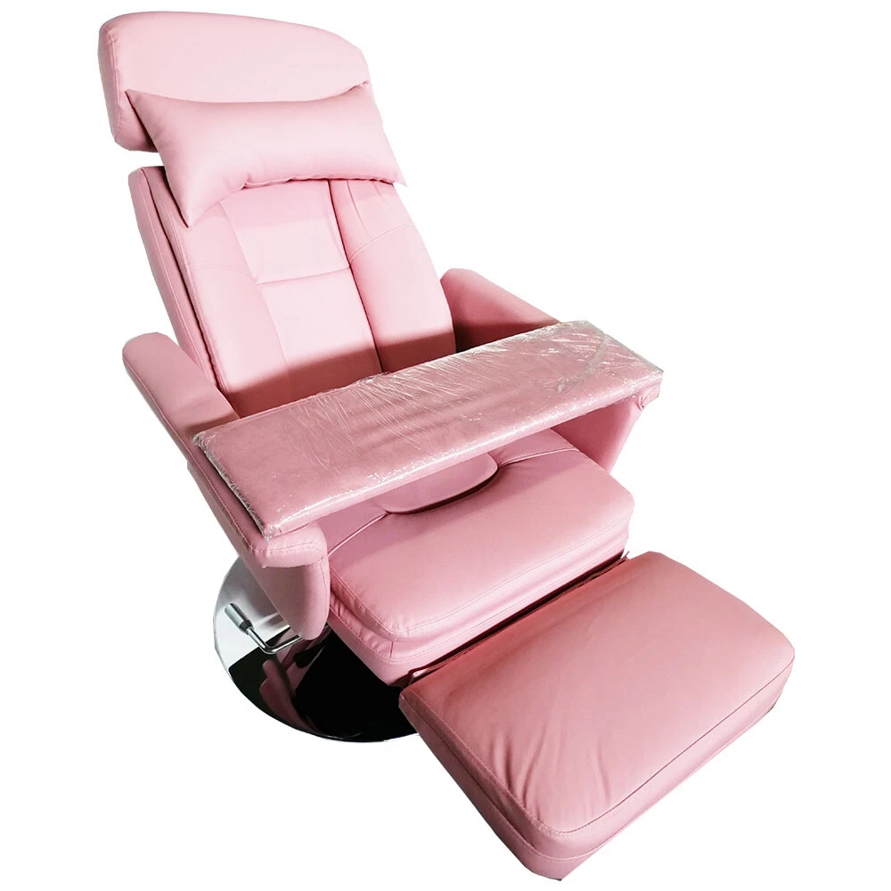 Pink Facial Beauty Salon Chair Massage Table Tattoo Facial Therapy Couch Barber