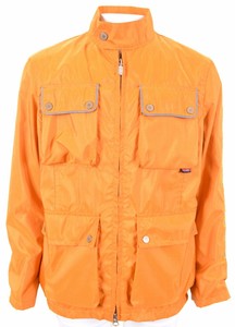 orange utility jacket