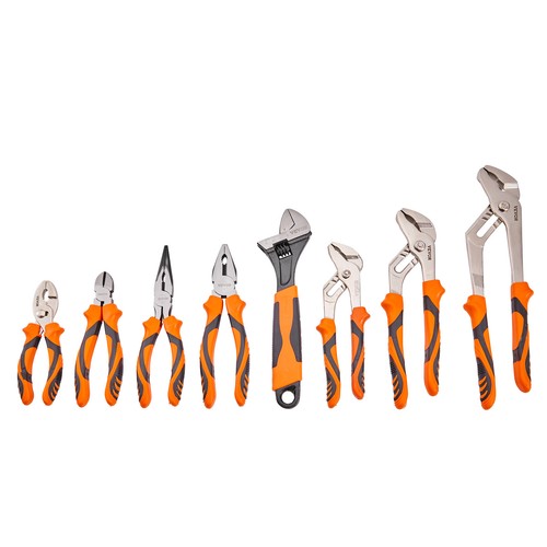 VEVOR Pliers Set Groove Joint Pliers 8-Piece High Carbon Steel 12 - Picture 9 of 12