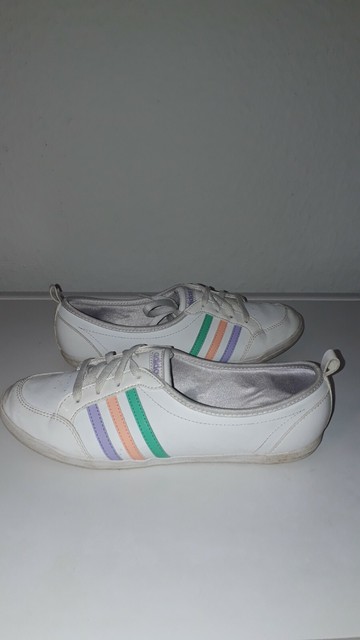 adidas neo ballerina weiß gold