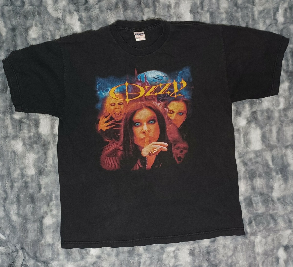 Vintage Hyland Ozzy Osbourne Ozzfest 2002 Concert Tour Graphic T