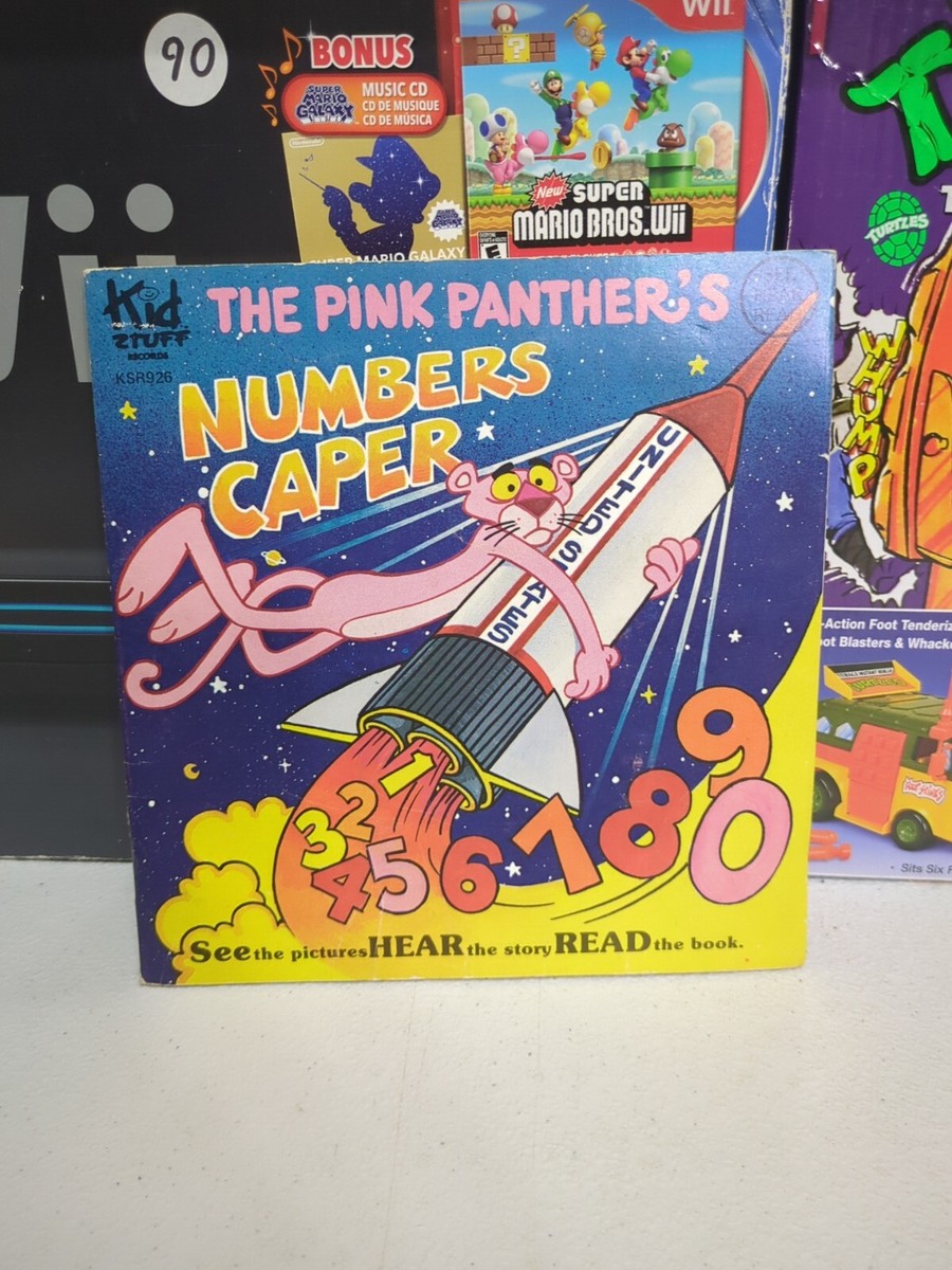 PINK PANTHER'S NUMBERS Caper | KSR 926 Kid Stuff | Read Along Book