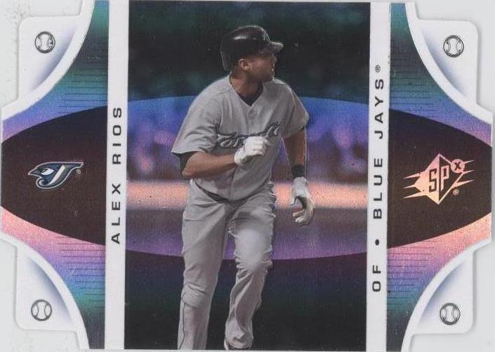 Alex Rios Mohawk 2008 SPx - Alex Rios #98 for sale online | eBay