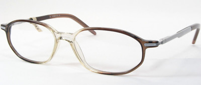 Vintage BI Eyewear BI 6104 Gradient Cedar Brown/Silver Brillengestell Vollrand