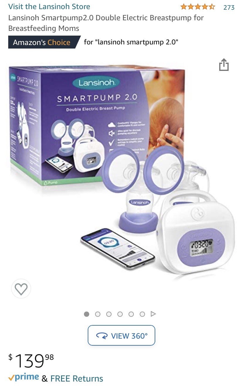 Smart Wireless Hands-Free Breast Pump for Comfortable Pumping  -image