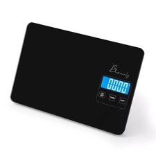 Bhomely Digital Kitchen Scales, 15kg (34lb) Electronic Food Weighing for Cooking
