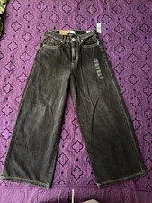 Pacsun Ryder Ultra Baggy Jeans Vintage Wash Black Size 28/30