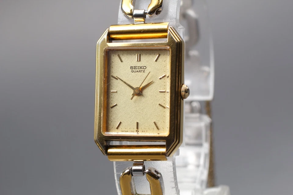 Reloj Mujer Vintage [Excelente+5] SEIKO Socie 7321-5670 Cuarzo Dorado JAPÓN r057 Foto 3 de 4