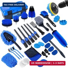 36Pcs Car Detailing Kit, Car Detailing Brush Set, Car Cleaning Kit, Auto Detaili