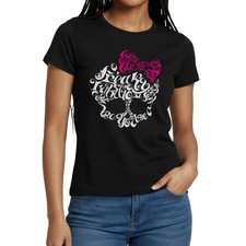 Monster High™ Totenkopf Mit Schleife Frauen T-Shirt