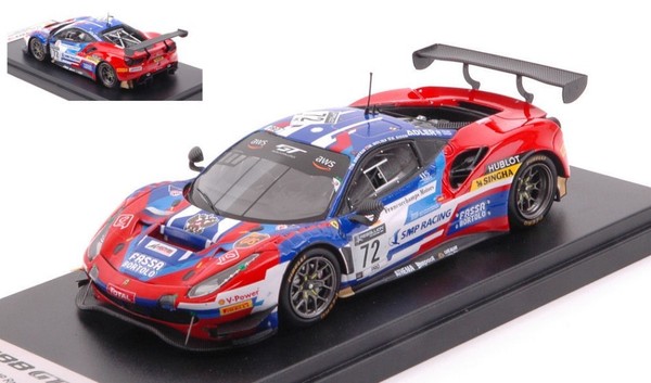 Looksmart Ferrari 488 GT3 Evo N.72 24H Spa 2020 Molina/Sirotkin/Rigon 1:43-image
