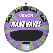 VEVOR Towable Tube for Boating 2-Rider Inflatable Boat Tubes Water Sport Towable