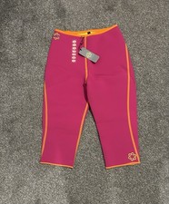 Zaggora Hot Pink Hot Pants Workout Leggings Size M Brand New