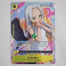 S-Snake OP13-114 R Alt Art Carrying On His Will One Piece TCG English Nm