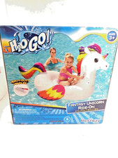 Pool Float.H20GO Bestway Fantasy Unicorn Ride-On Pool Float 61" x 47" New In Box