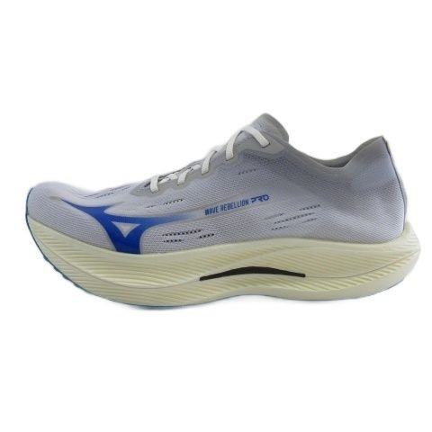 Mizuno MIZUNO tag WAVE REBELLION PRO Natural Sneakers Running Shoes White Blue