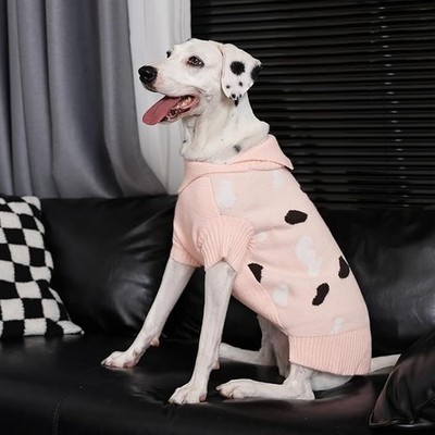 Kuoser   Warmer Strickpullover für mittelgroße Hunde Gr.L
