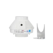 Fantech 56203 Plastic 12"D, 9"H, 11.5"W Inline Duct Fan