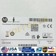AB 440R-D22R2 Guardmaster Dual Input DI Safety Relay GSR 440RD22R2 US Free Tax