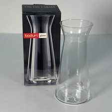 Bodum Glass Cin Cin Carafe 24oz - Mouth Blown - Juice Water - 50394 New Open Box