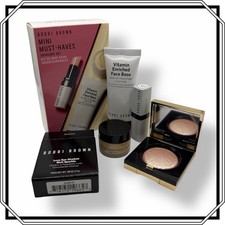 Lot of 2 Bobbi Brown Cosmetics: Luxe Shimmer Eyeshadow & Mini Skincare Set - NWT